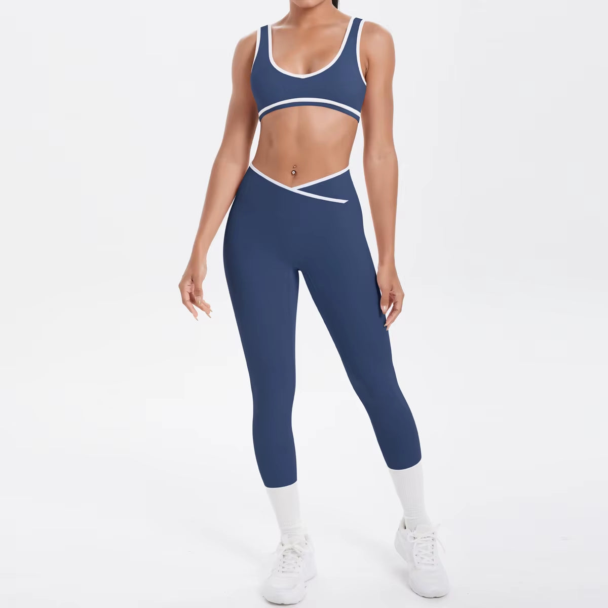 Yoga Set Women Tracksuit Nude Feeling Workout Sets Gym Clothes Push up Fitness Running Sportwear Sport Bra Leggings Suit