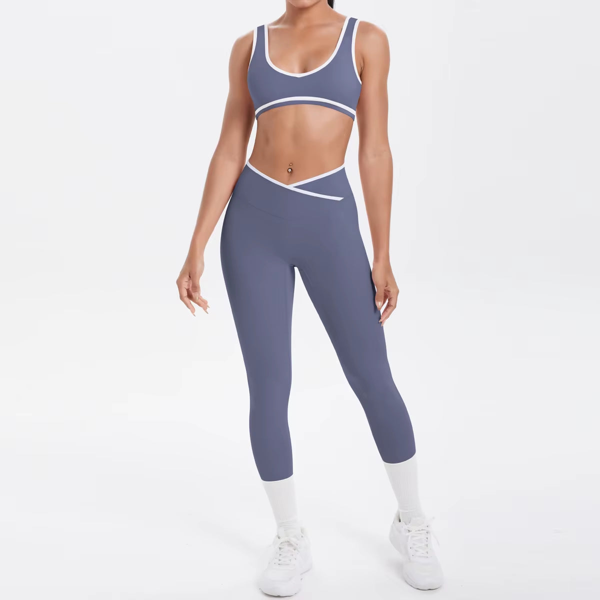 Yoga Set Women Tracksuit Nude Feeling Workout Sets Gym Clothes Push up Fitness Running Sportwear Sport Bra Leggings Suit